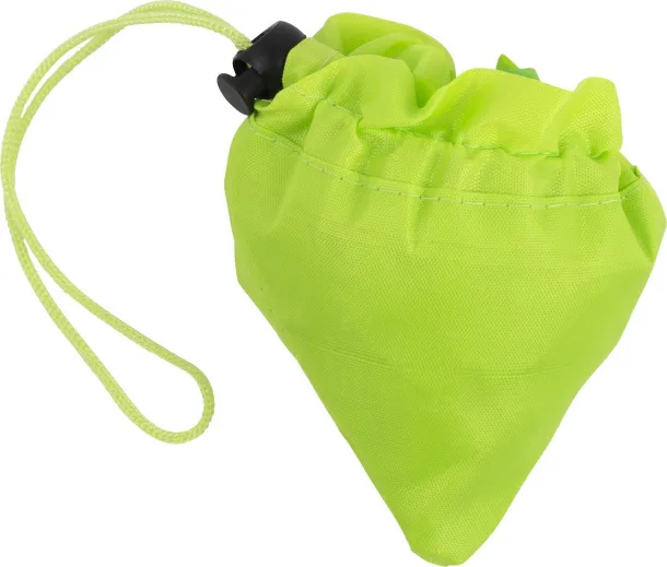 Billie Polyester (210D) shopping bag lime