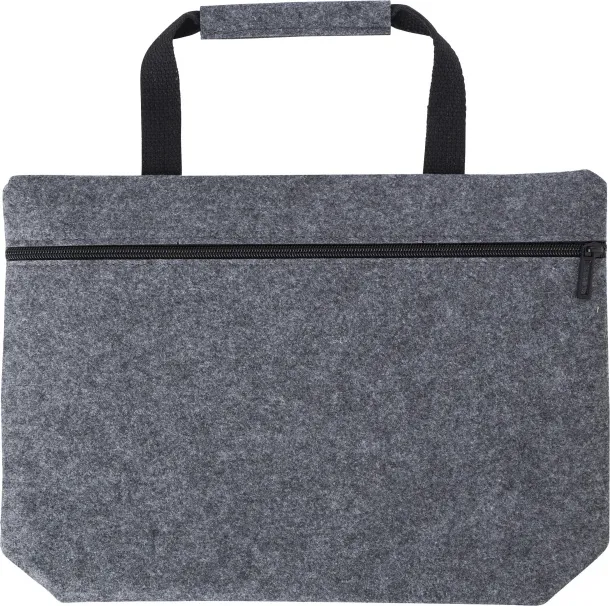 Scarlett rPET felt document bag  Siva