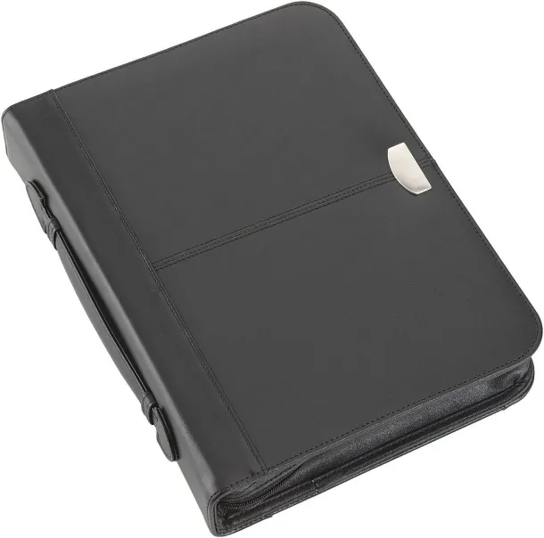 Lilo Bonded leather folder  Crna