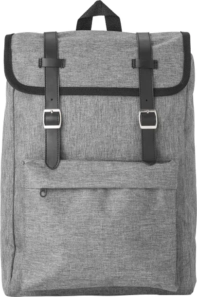 Genevieve Polyester (210D) backpack Siva