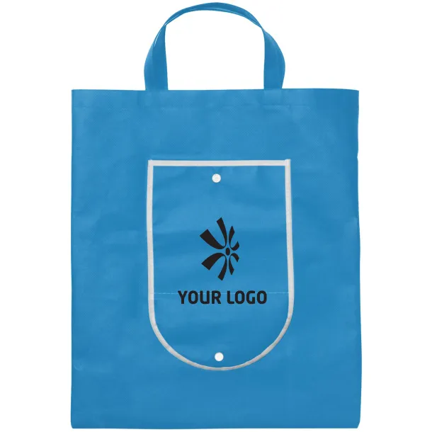 FRANCESCA Nonwoven (80 g/m²) foldable shopping bag