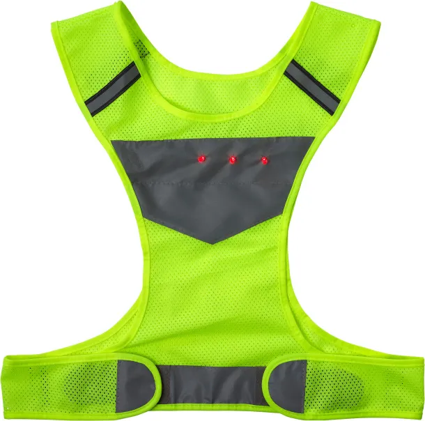 MINNA Nylon (600D) safety vest Žuta