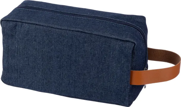 Marianne Denim cosmetic bag