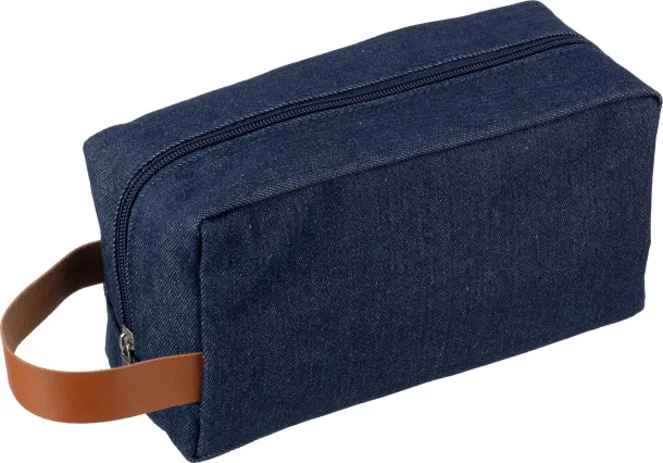 Marianne Denim cosmetic bag