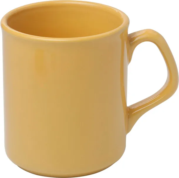  Porcelain mug Jamie yellow