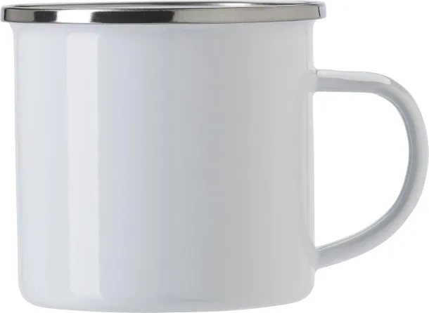  Enamel drinking mug (350 ml) Jamaal white