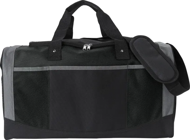 Wyatt Polyester (600D) duffle bag Crna