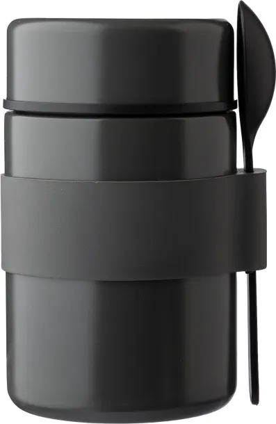  Posuda za ručak Niko od nehrđajućeg čelika s dvostrukim stijenkama, 460 ml Siva