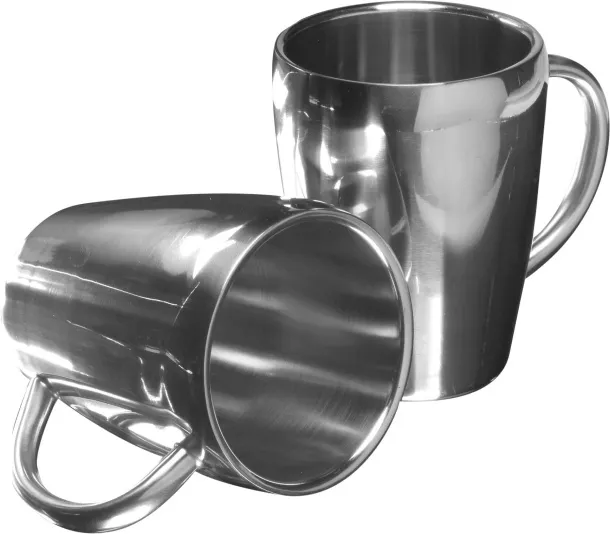 NAYA Stainless steel double walled mugs Vino