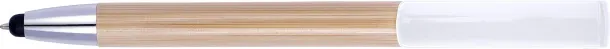 Colette Bamboo 2-in-1 ballpen  white