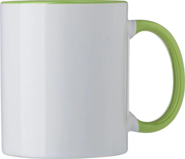  Keramička šalica Blair, 300 ml light green