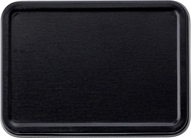 Nathan igraće karte u metalnoj kutijici Crna