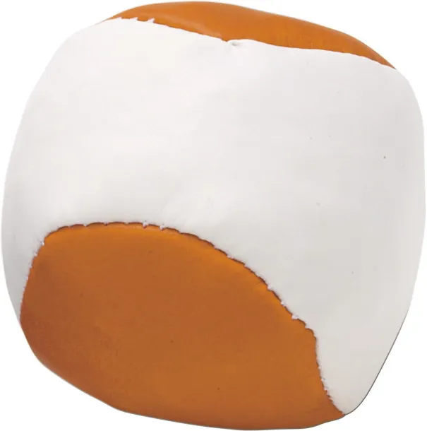  Imitation leather juggling ball Heidi orange