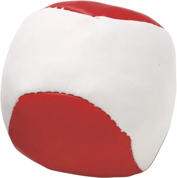  Imitation leather juggling ball Heidi red