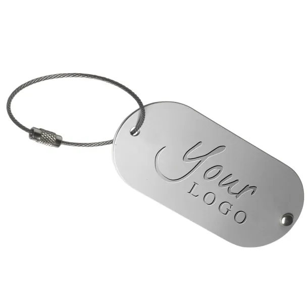  ISA Aluminium luggage tag