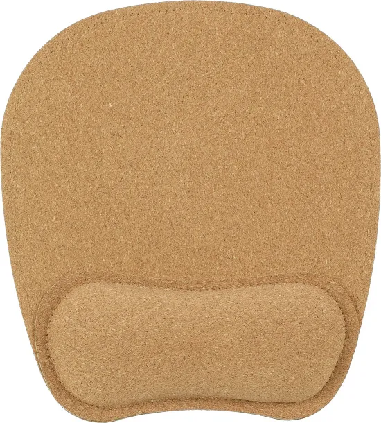 EDWIN ergonomska podloga za miš od pluta brown