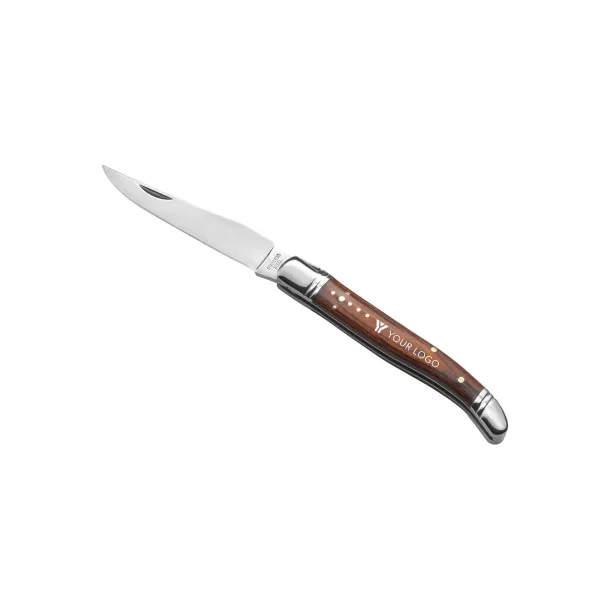 Lisandro Steel and wood pocket knife Lisandro