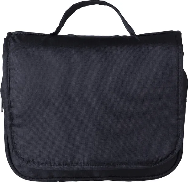 Merrick Polyester (210D) travel toiletry bag Crna