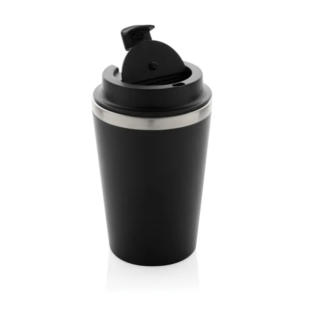 Java RCS reciklirana šalica s dvije stijenke, 350 ml - XD Collection Crna 