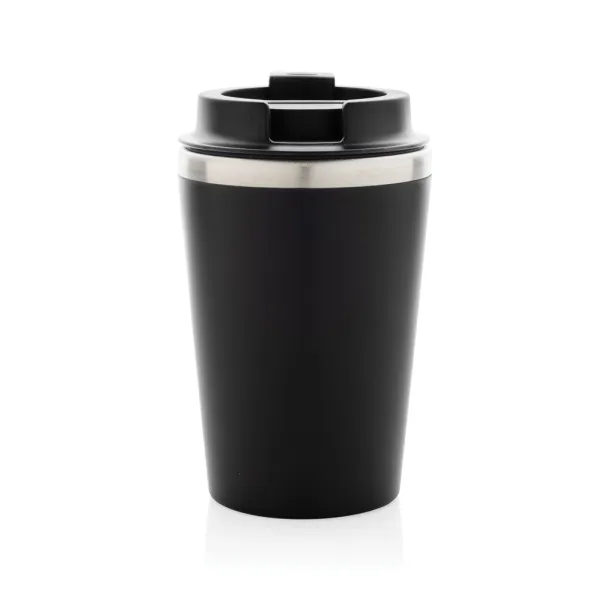 Java RCS reciklirana šalica s dvije stijenke, 350 ml - XD Collection Crna 