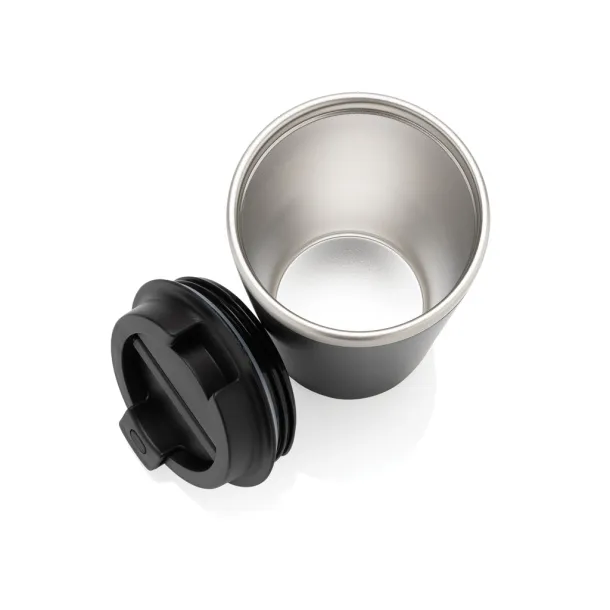 Java RCS reciklirana šalica s dvije stijenke, 350 ml - XD Collection Crna 
