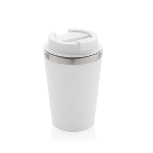 Java RCS recycled double wall tumbler 350ML - XD Collection White 