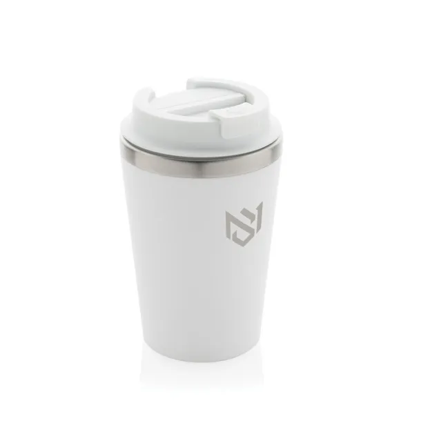 Java RCS recycled double wall tumbler 350ML - XD Collection White 