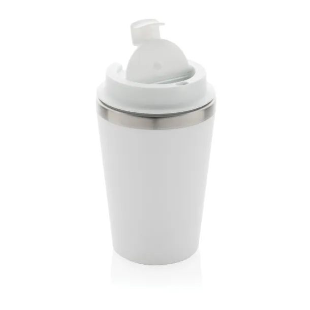 Java RCS recycled double wall tumbler 350ML - XD Collection White 