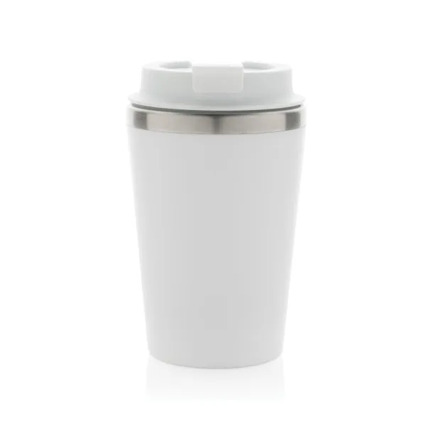 Java RCS recycled double wall tumbler 350ML - XD Collection White 