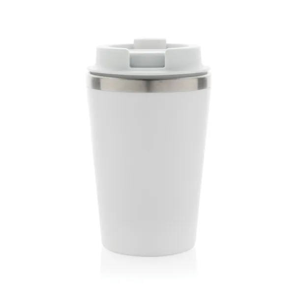 Java RCS recycled double wall tumbler 350ML - XD Collection White 