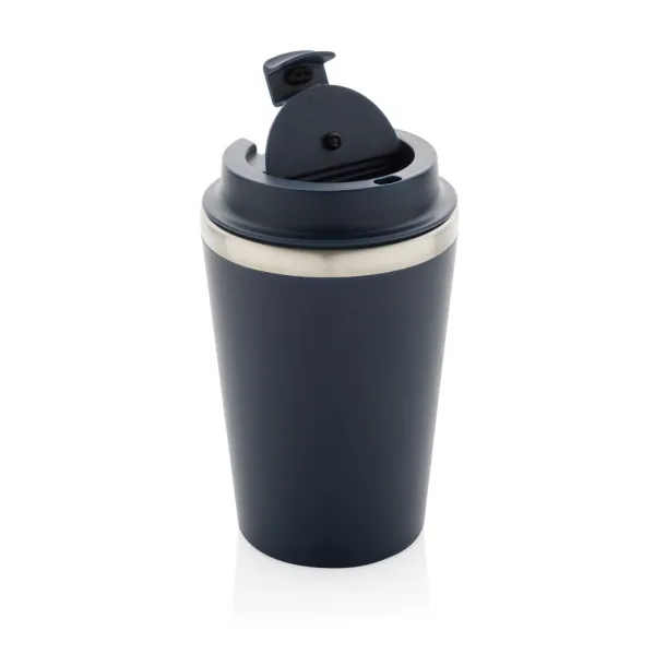 Java RCS recycled double wall tumbler 350ML - XD Collection Navy Blue 