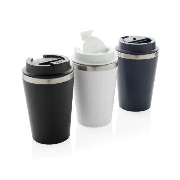 Java RCS recycled double wall tumbler 350ML - XD Collection Navy Blue 