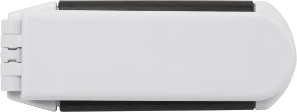  MEGHAN ABS hair brush with mirror Bijela