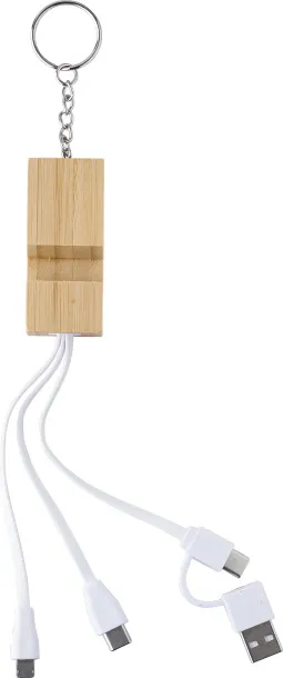 Sutton Bamboo keychain