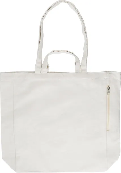 Bennett Recycled cotton shopping bag khaki