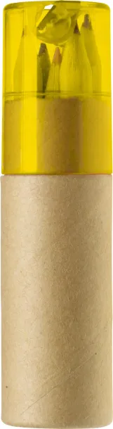  ABS and cardboard tube with pencils Libbie Crna