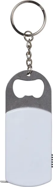  KAREN ABS key holder with bottle opener Bijela