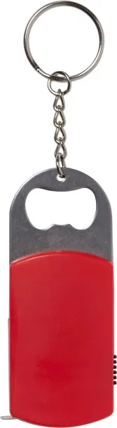  KAREN ABS key holder with bottle opener Crvena
