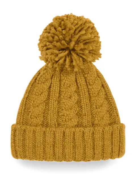  Cable Knit Melange Beanie - Beechfield