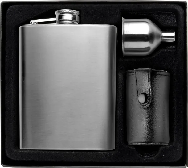  Stainless steel hip flask Brittany Vino