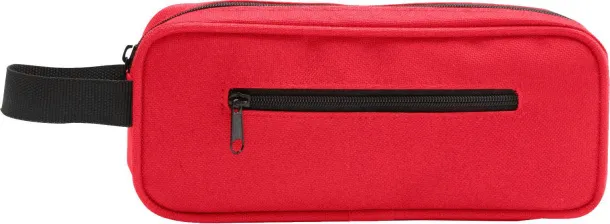 LAGO Nylon pencil case red