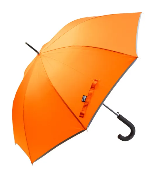 Thunder Max reflective RPET umbrella Orange