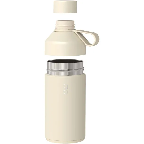 Ocean Bottle 750 ml vacuum insulated water bottle - Ocean Bottle Sandstone