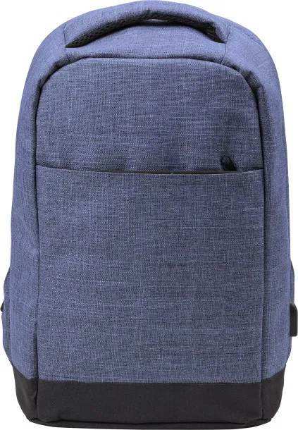 Cruz laptop ruksak od 600D poliestera, 13" Plava