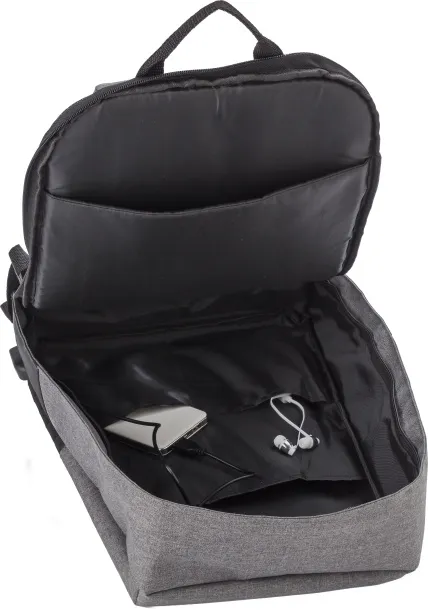 Asim PVC anti-theft laptop ruksak, 15"