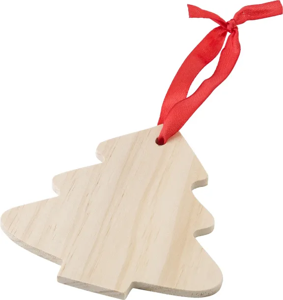 Imani Wooden Christmas ornament Tree 