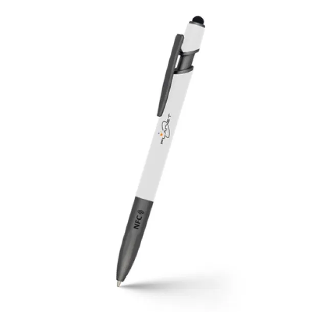 Teagan Ball pen with NFC chip white