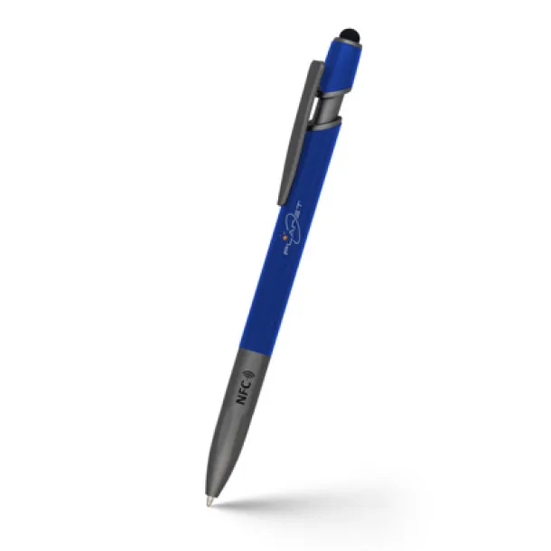 Teagan Ball pen with NFC chip navy blue