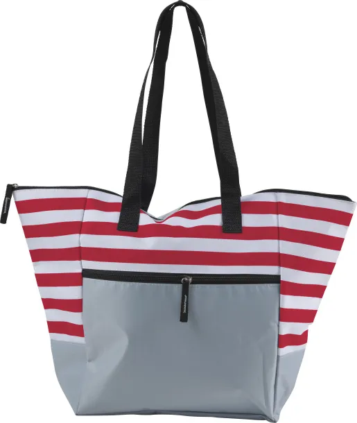 Gaston Polyester (600D) beach bag Crvena