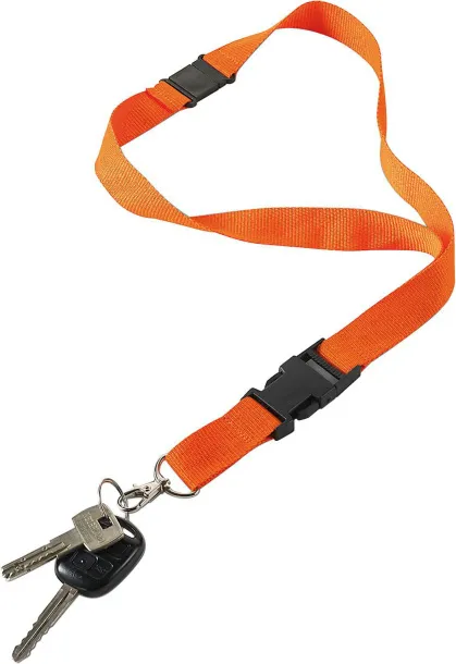  Polyester (300D) lanyard and key holder Bobbi